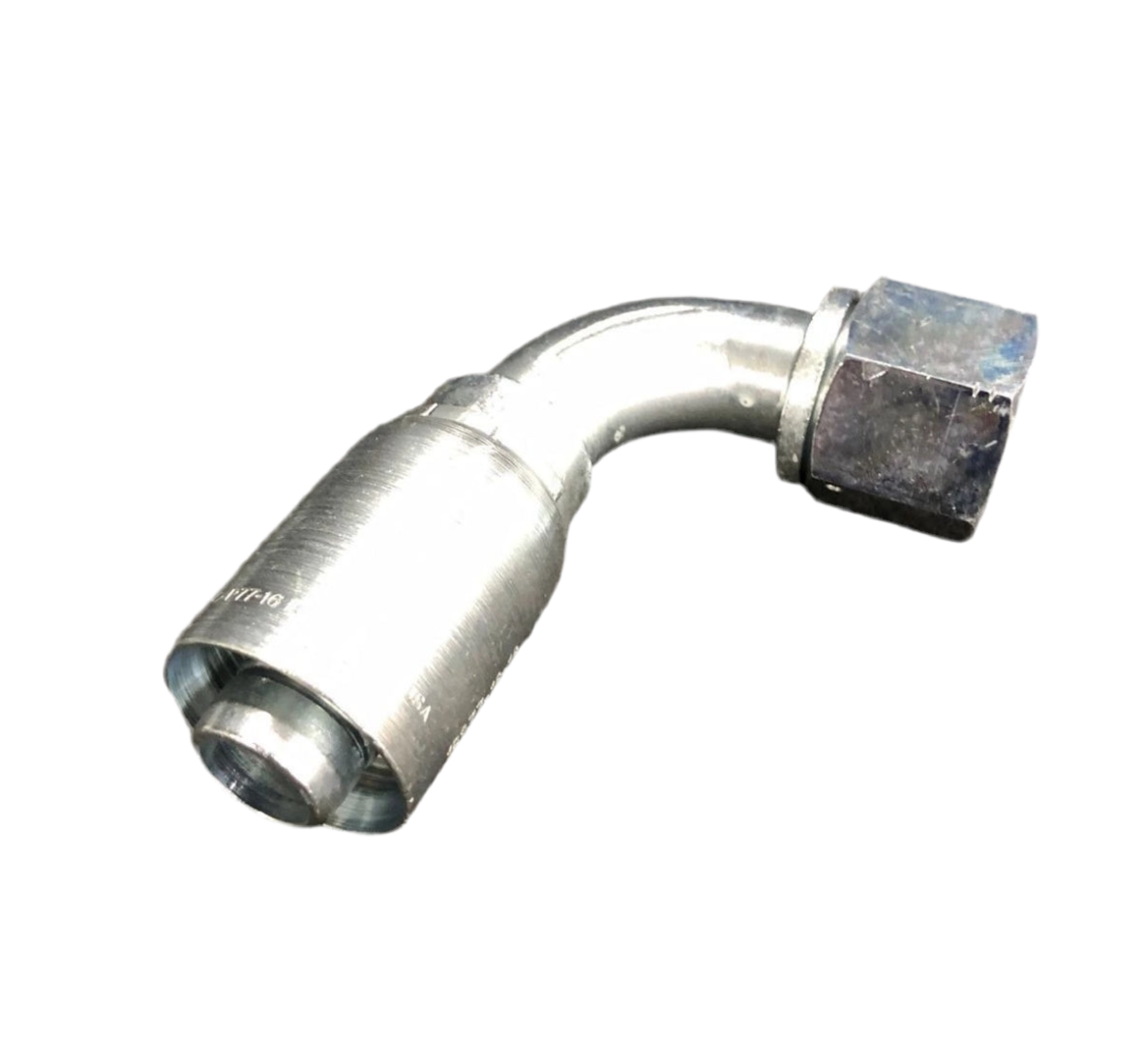 Parker 1B277-16-16 - Crimp Style Hydraulic Hose Fitting – 77 Series Fittings
