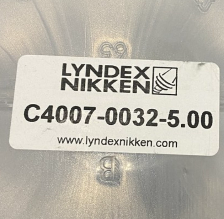 Lyndex-Nikken C4007-0032-5.00 Standard Collet Chuck, Cat Taper Shank, Cat40 Modular Connection, Er32 Collet System, Er32 Chuck