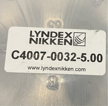 Lyndex-Nikken C4007-0032-5.00 Standard Collet Chuck, Cat Taper Shank, Cat40 Modular Connection, Er32 Collet System, Er32 Chuck
