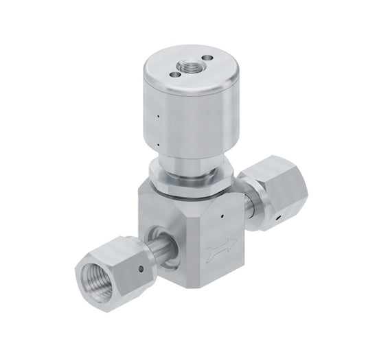 Parker Ultra-High Purity (UHP) Low Flow, Low Pressure Diaphragm Valve – 930 Series 930AOPLPNCSFSFF