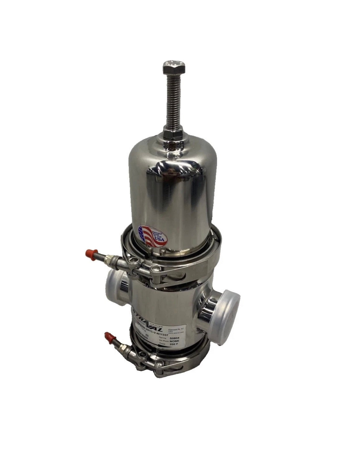 StraVal 2’’  PRS09i-20T Stainless Steel Pressure Regulator PRS09I-20TC-V-N11337