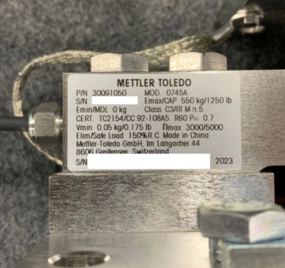 METTLER TOLEDO 30091050 0745A NSMP