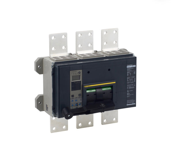 Square D RKF36200U43A Circuit Breaker, 600 VAC, 2000 A, 65 kA interrupt, 3 poles, Electronic Ammeter Micrologic 5.0 A LSI trip