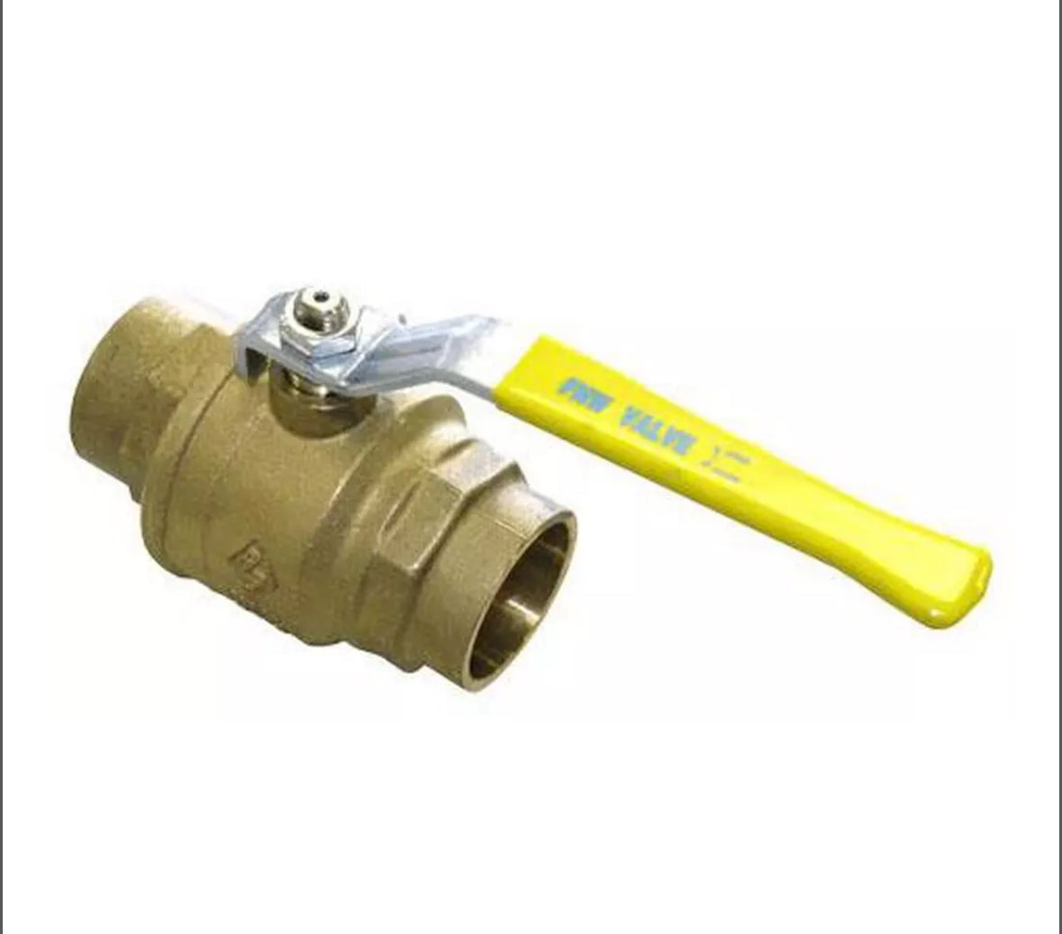 FNW® 4 in. DZR Brass Full Port Sweat 600# Ball Valve