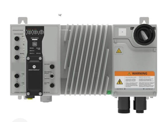 ALLEN-BRADLEY
VFD, Standard, IP66/Type 4/12, 480VAC, 10.5A, 5HP/3.7kW, DB Connector, External 24VDC