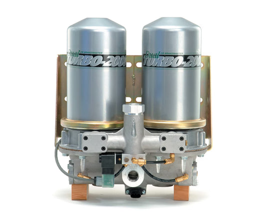 Air Dryer - New - H/D Truck Left Mount Dual Turbo 2000
