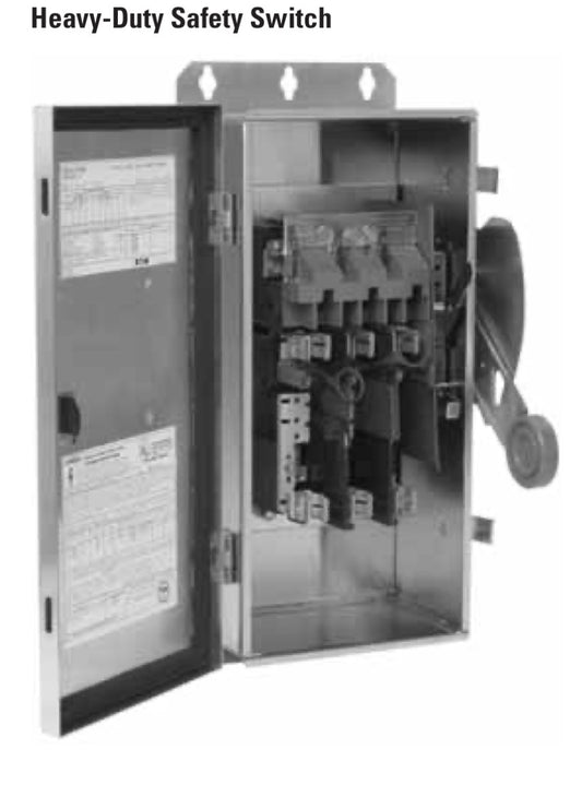 Eaton DH36U4WKN2-00LO - Heavy duty safety switches