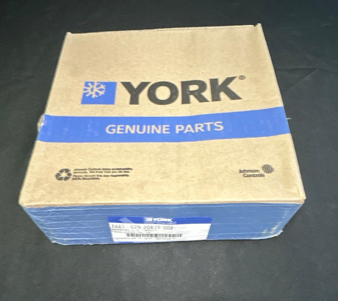 York 029-20839-002 Low Speed Thrust Bearing
