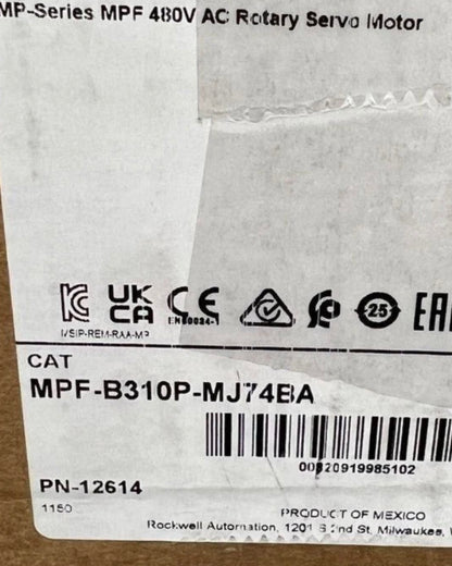 Allen Bradley MPF-B310P-MJ74BA Servo Motor PN-12614