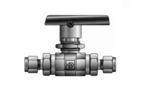 Parker 8Z-B8LPKR-BN-SSP - Two-Way B Series Ball Valves