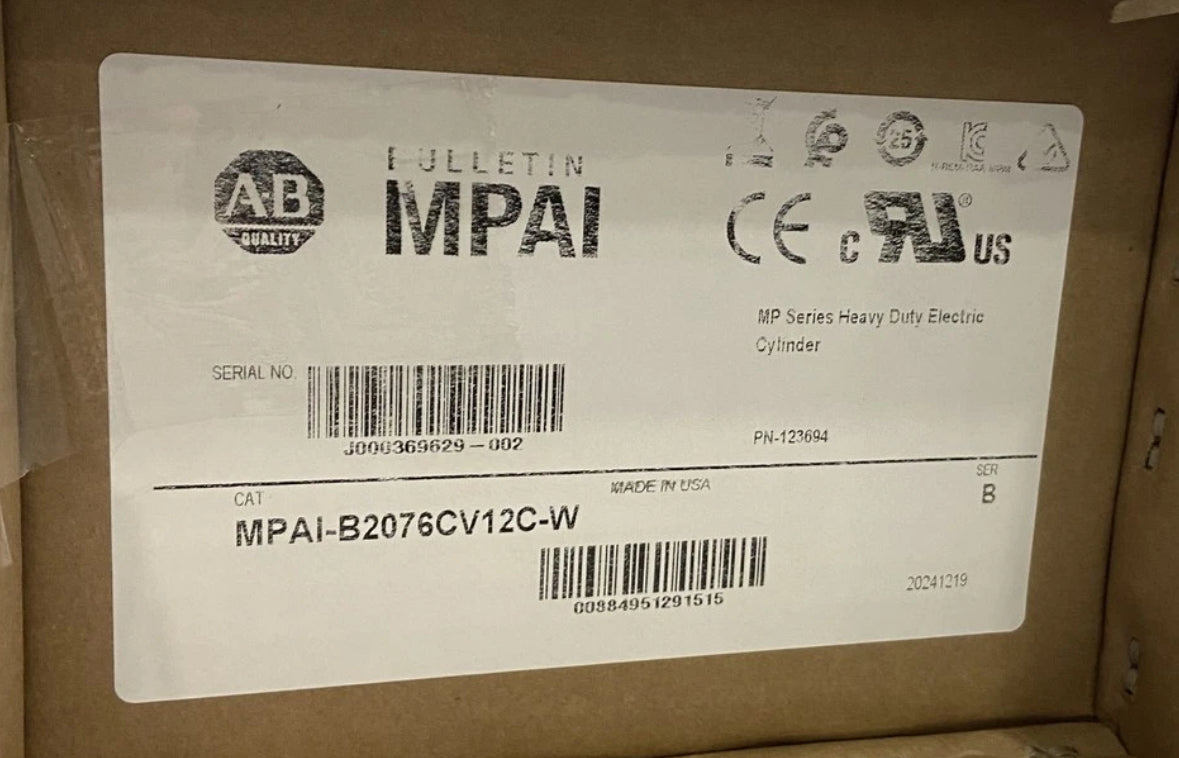 A-B MPAI-B2076CV12C-W MP Series Hea