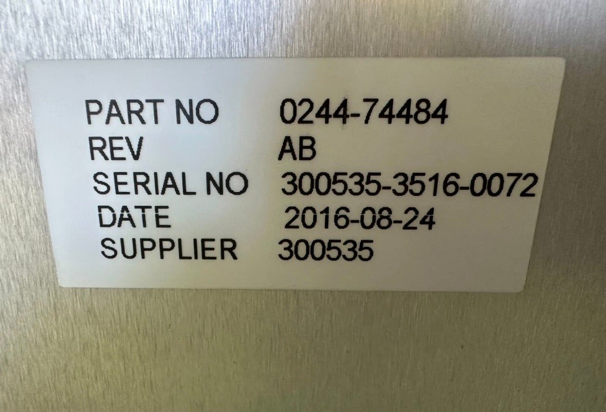 APPLIED MATERIALS P2 BACKPLANE 60K CVD, 0100-71275