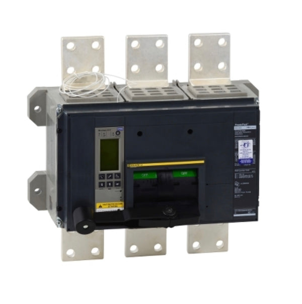 Circuit breaker, PowerPacT R, 2000A, 3 pole, 600VAC, 65kA, busbar, Micrologic 6.0P, 100%, modbus
RKF36200CU64AE1