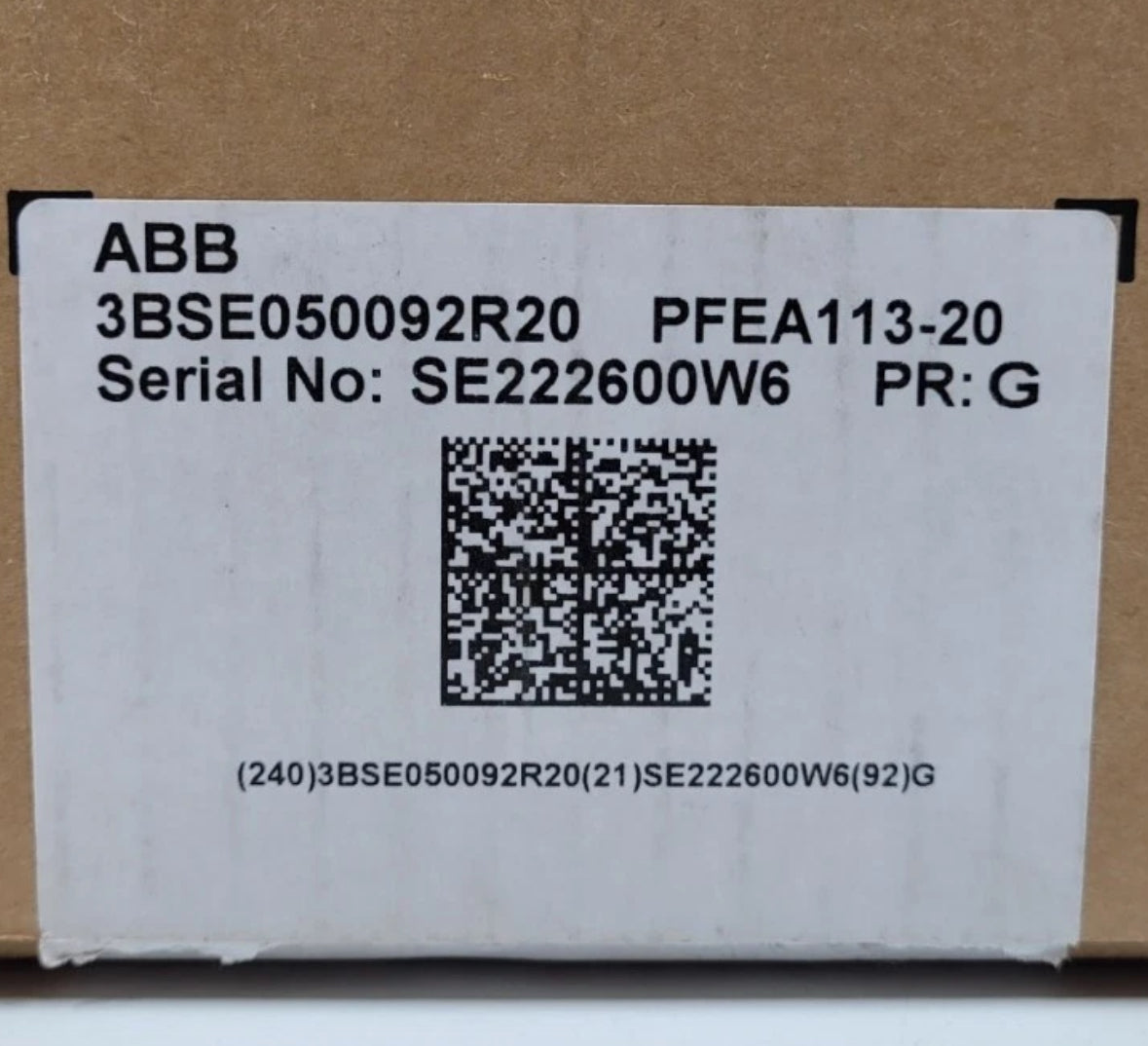 ABB PFEA113-20 3BSE028144R0020 Tension Electronics