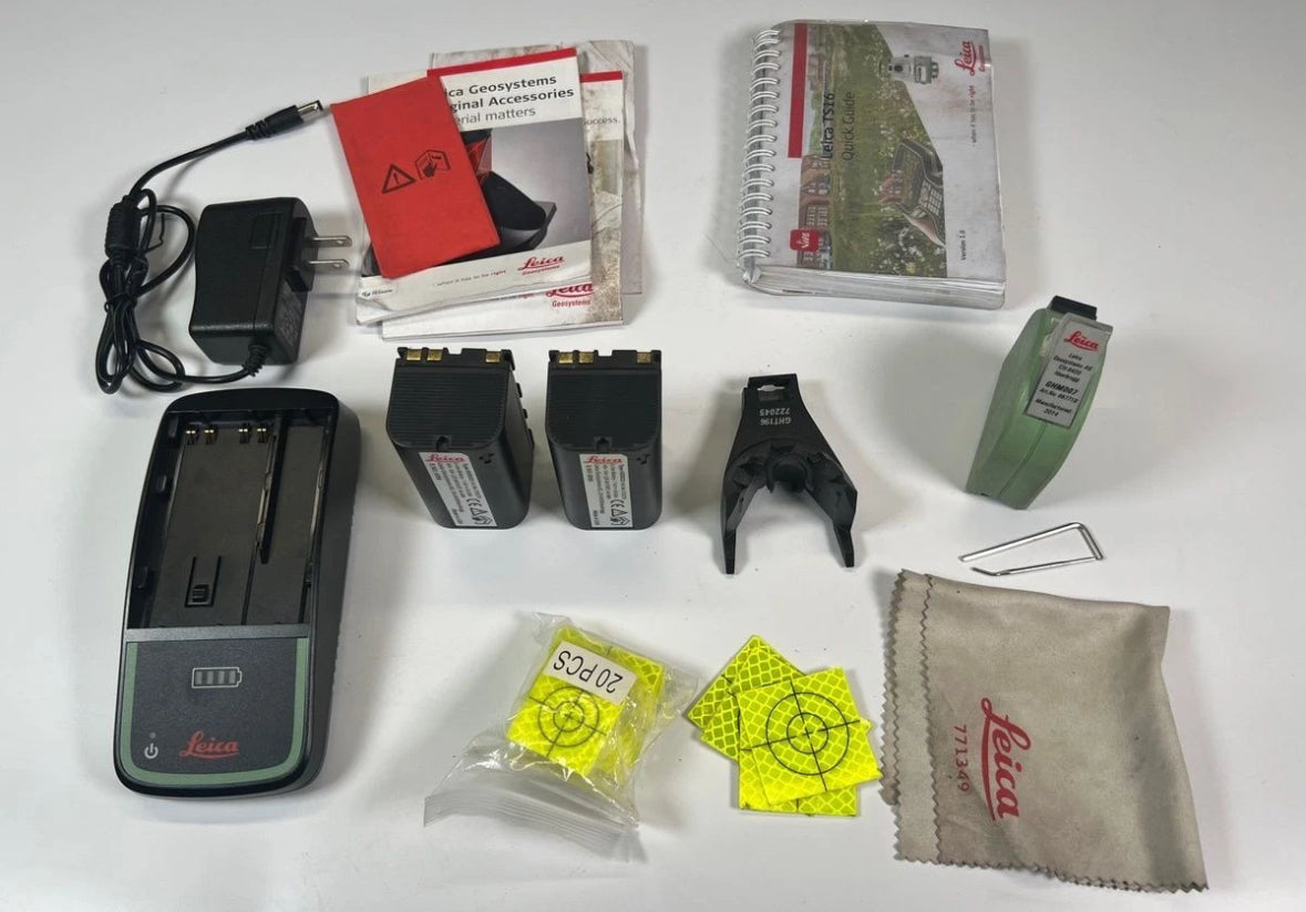 Leica TS16 Series Robotic Packages 1” Angle Accuracy