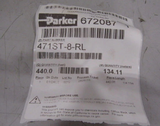 Parker 471St-8-Rl 1/2" Id Hydraulic Hose Supertough Cover 4250Psi (440ft)