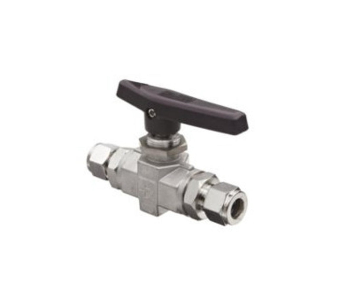 8Z-B8LPKR-BN-SSP - Two-Way B Series Ball Valves