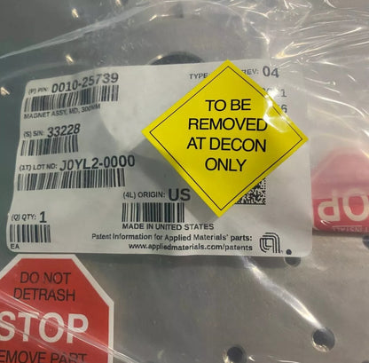 APPLIED MATERIALS MAGNET ASSY MD 300MM  0040-01260, 0010-25739