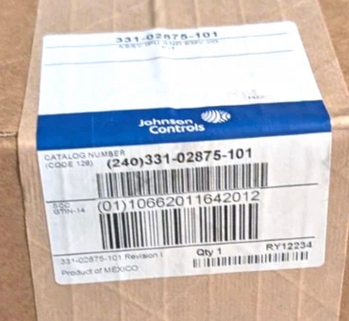 York 331-02875-101 Emv I/O Board Assembly Control