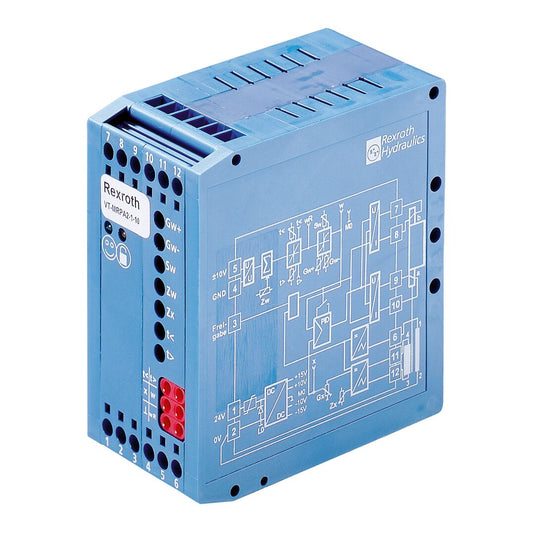 Bosch Rexroth R900249811
VT-MRPA2-2-1X/V0/0
Prop. valve ampl, modul 1X