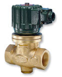 Jefferson Valve Z1314BV08AT, 24/60, 1 NPT, NEMA 4/7, 0 PSI min, 105 max, N.C., viton