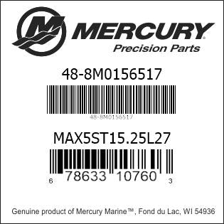 Mercury-Mercruiser 48-8M0156517 MAX5ST15.25L27