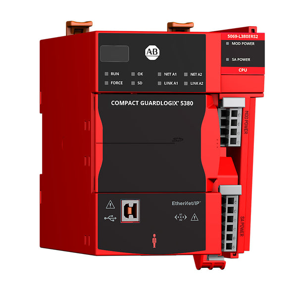 5069-L380ERS2
Compact GuardLogix SIL2 8.0/4.0M