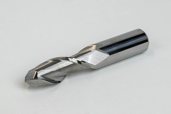 Haas 03-0594 1/2" Dia. Carbide Ball End Mill, 2 Flute, Uncoated, 1/2" Smooth Shank x 1-1/4" LOC, HSAM1