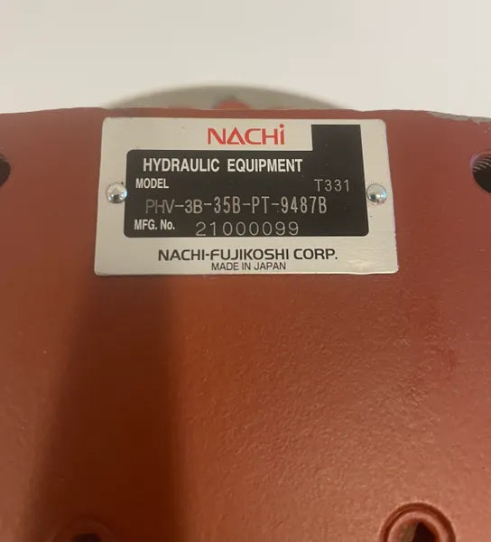 Nachi PHV-3B-35B-PT-9487B Final Drive Motor 21000099