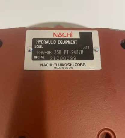 Nachi PHV-3B-35B-PT-9487B Final Drive Motor 21000099