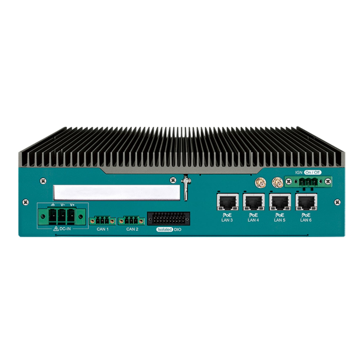Vecow EAC-5100-R64 : Fanless EN50155 NVIDIA Jetson AGX Orin Edge