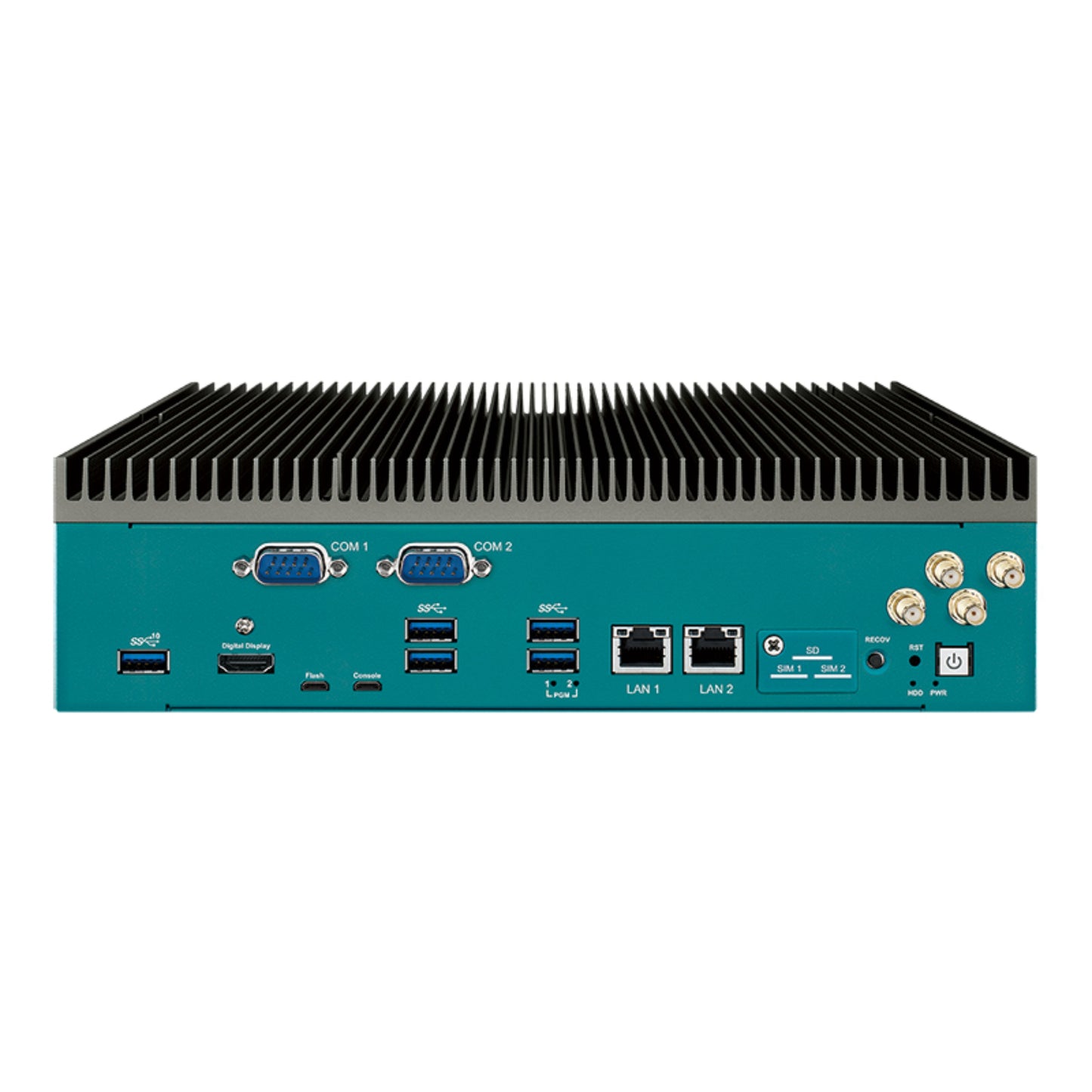 Vecow EAC-5100-R64 : Fanless EN50155 NVIDIA Jetson AGX Orin Edge