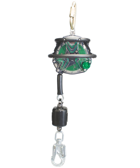 MSA 63406-00A V-EDGE™ Leading Edge Cable 20 ft. (6m) Self - Retracting Lifeline, 36 CS Swivel Snap hook