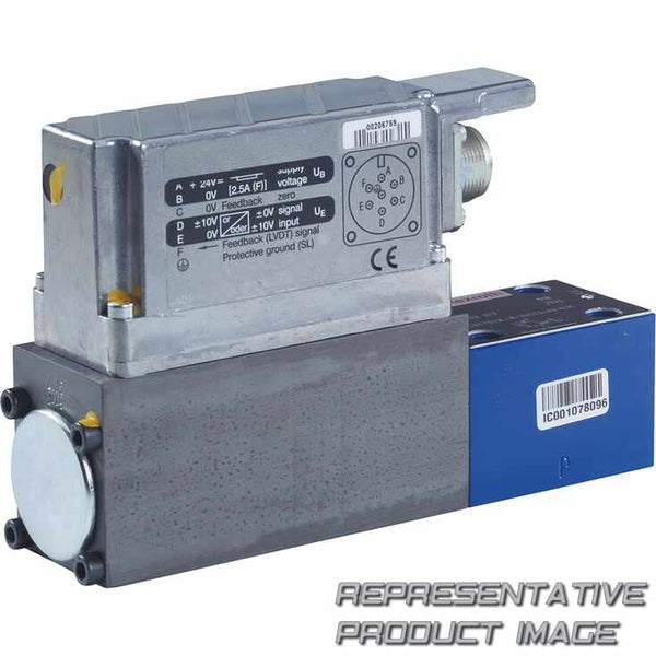 Bosch Rexroth Hydraulics 0811404814, 4WRPE 10 KB130P-2X/G24K0/B5M Direct Operated Proportional Directional Valve